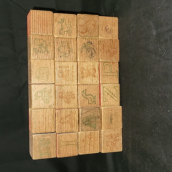 1970s Disney Playskool Colorful Wooden Blocks - Picture 3 of 11